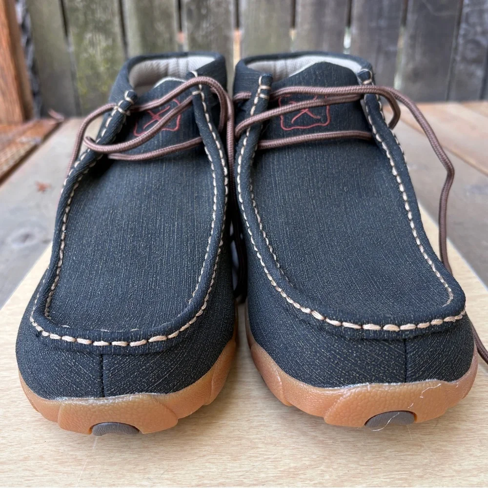 Twisted X Men’s Dura TWX Water Resistant Chukka Driving Moc Shoes New Sz 9.5W
